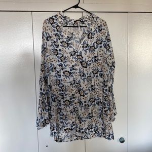 Free people floral tunic